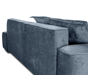 Диван угловой "Бали"со спальным местом, микровелюр