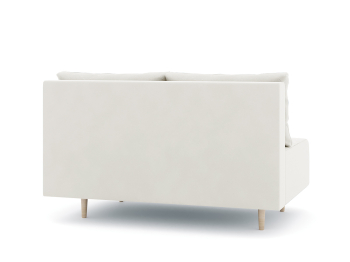 Диван прямой нераскладной Милли мини 2-х  местный без подлокотников, велюр