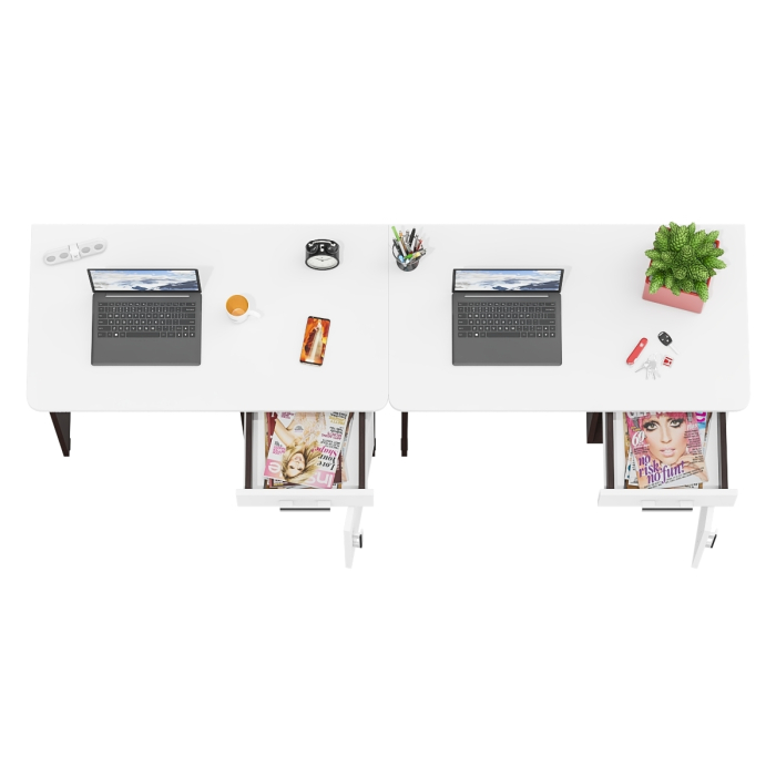 Прямые, Два письменных стола МД 1-09