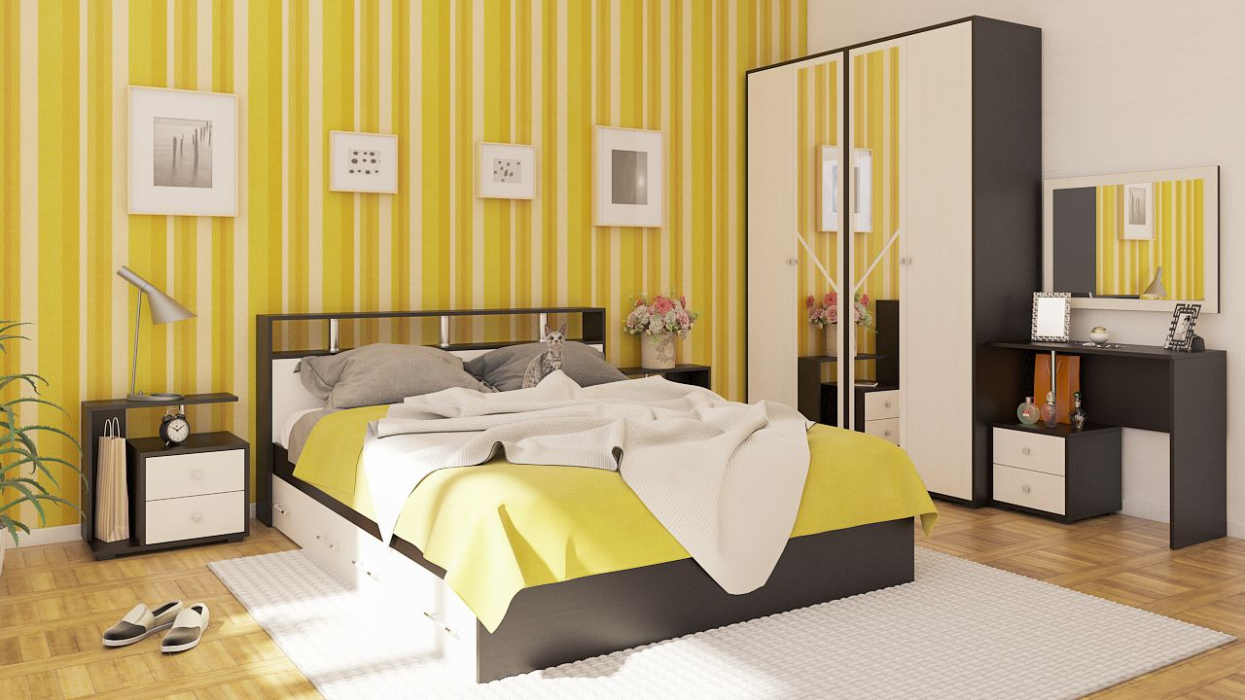 Туалетные столики, Стол косметический с зеркалом Камелия