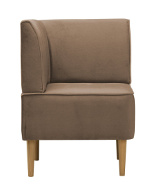 Кресло (модуль угловой) Лагуна, велюр