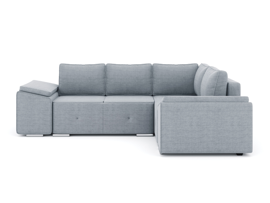 Диваны угловые в гостиную, Диван-кровать угловой Хавьер 1 ПБ еврокнижка, рогожка Люкс