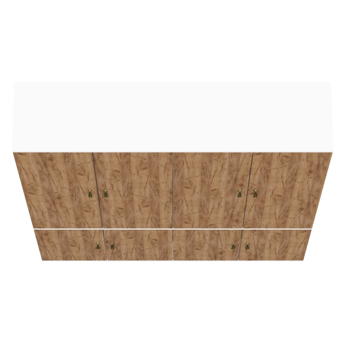 Для одежды, Набор узких пеналов для прихожей Лидер-8 № 42