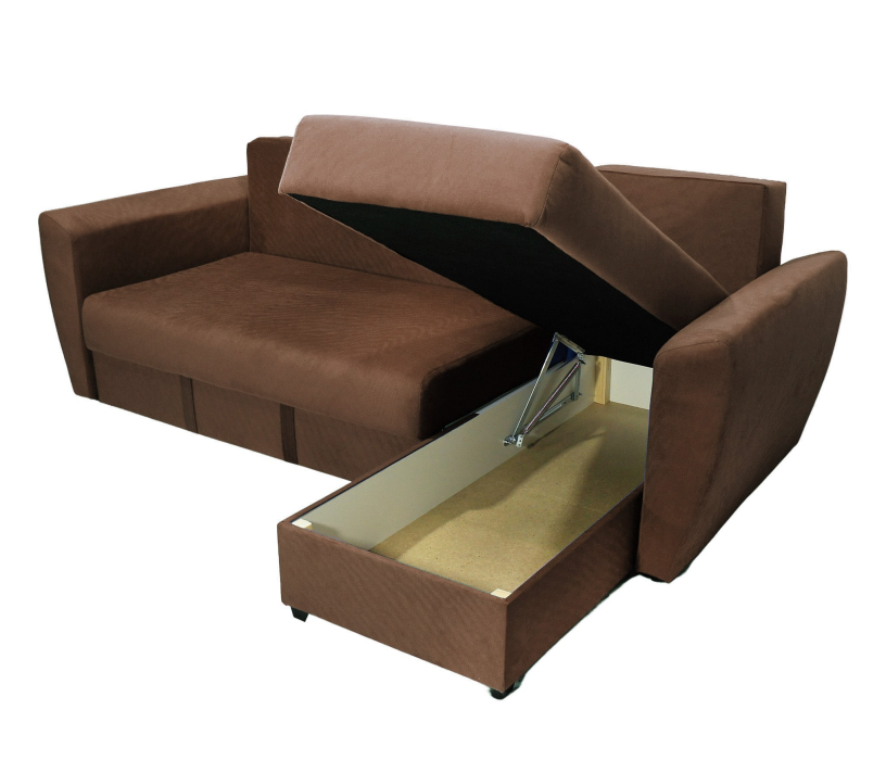 Диваны угловые в гостиную, Диван угловой  Амстердам 150, велюр