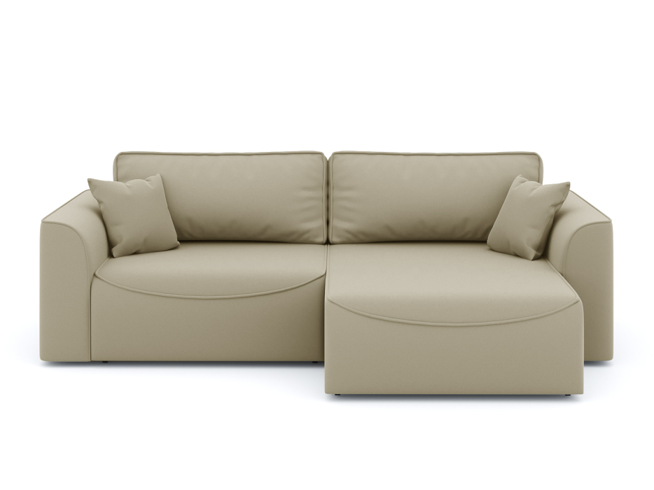 Диваны угловые в гостиную, Диван-кровать угловой Рафаэль еврокнижка НПБ, велюр