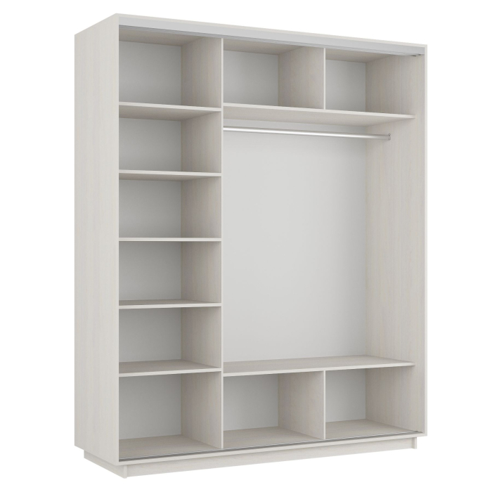 Шкафы-купе, Шкаф-купе Экспресс Экспенс трио 2400 x 1800 x 600