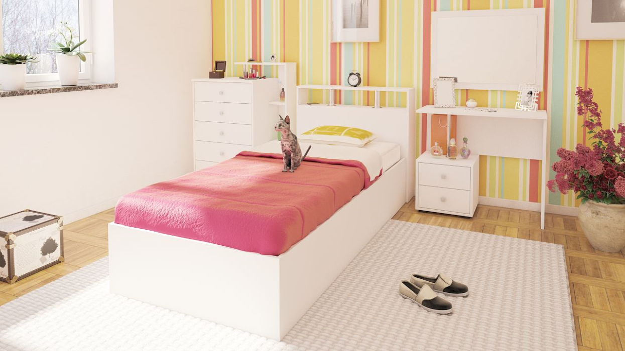 Спальные гарнитуры, Спальный гарнитур Камелия №7