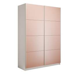 Шкаф-купе Прайм 2-х дверный Стекла пудра/Доводчики 120х57х230