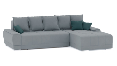 Диваны угловые в гостиную, Диван-кровать угловой Нордвикс ПБ, велюр