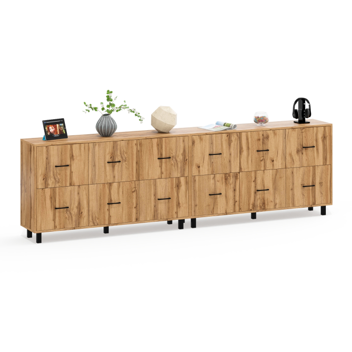 ТВ-тумбы, Два комода-тумбы с ящиками и на ножках РВК 127-1504