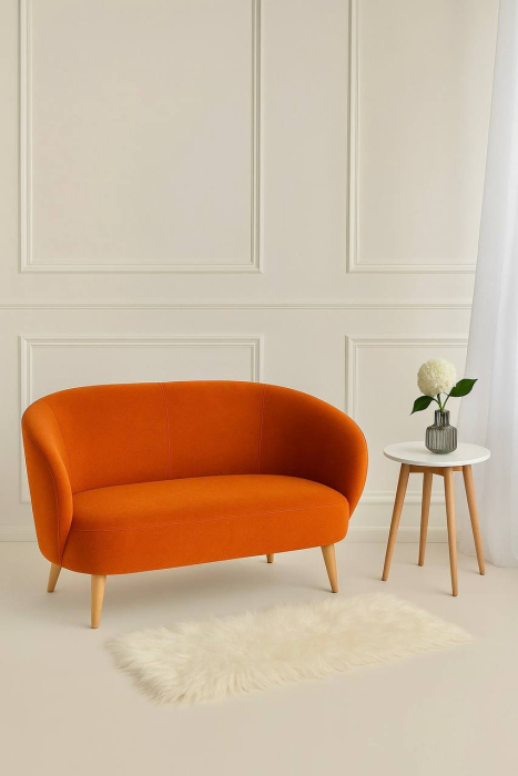 Диваны прямые кухонные, Диван прямой Мод, велюр