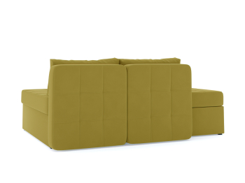 Диван-кровать угловой Оливер еврокнижка-трансформер, велюр