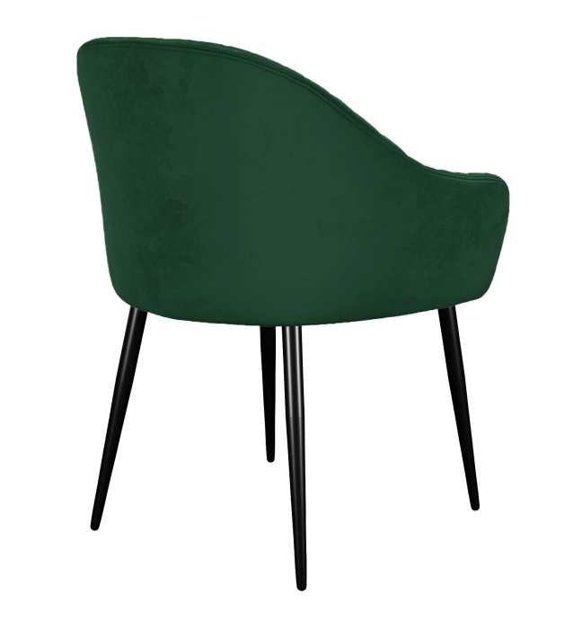 Стулья, Стул 440 K13 изумруд, ножки черные