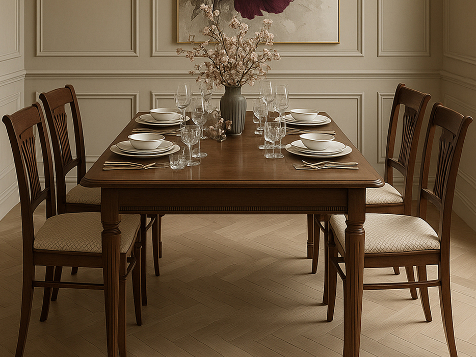 Обеденные столы, Стол обеденный Мебелик Васко В 86Н