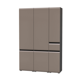 Два шкафа Сидней с дверками и один шкаф Сидней с ящиком