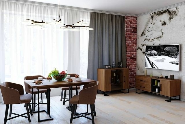 Обеденные столы, Стол Loft обеденный раскладной 160