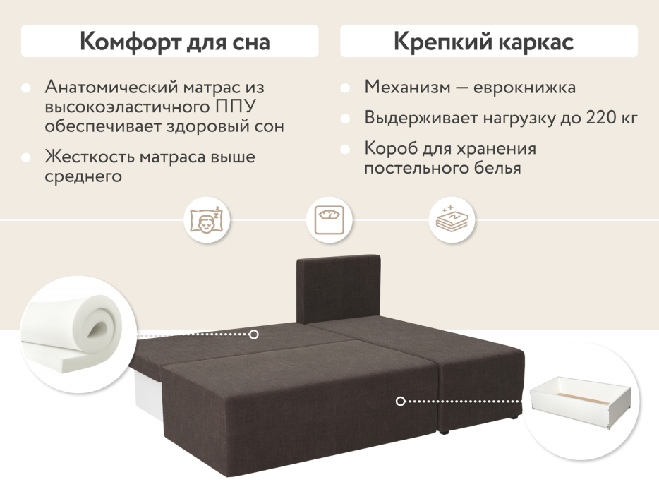 Диваны угловые в гостиную, Диван угловой Каир