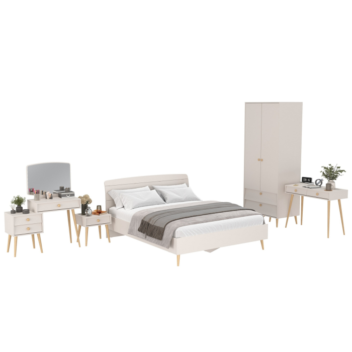 Спальные гарнитуры, Модульная мебель для спальни Афина с кроватью со спальным местом на 1600