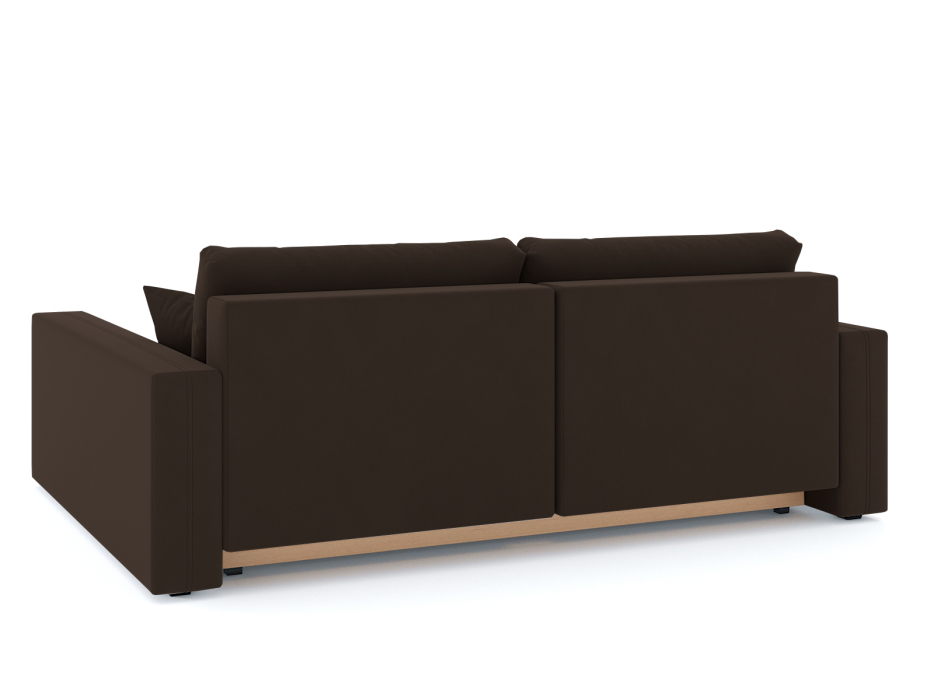 Диваны угловые в гостиную, Диван-кровать угловой Брест 2 секции еврокнижка, велюр