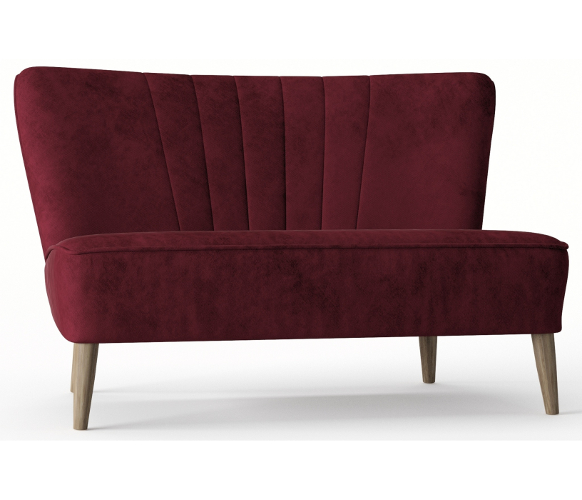 Дизайнерские диваны для гостиной, Диван прямой Зола, Велюр