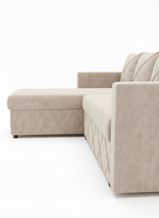 Диваны угловые, Диван угловой Стелла 140, велюр