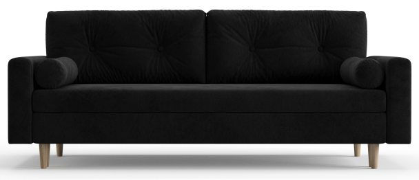 Диван-кровать Таврида, пружинный блок, велюр