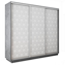 Шкаф-купе Экспресс 3-х дверный Фотопечать Калейдоскоп Стекла 180х60х220
