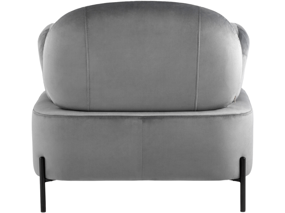 Кресло для отдыха, Кресло STOOL GROUP Кэнди с подлокотниками Велюр