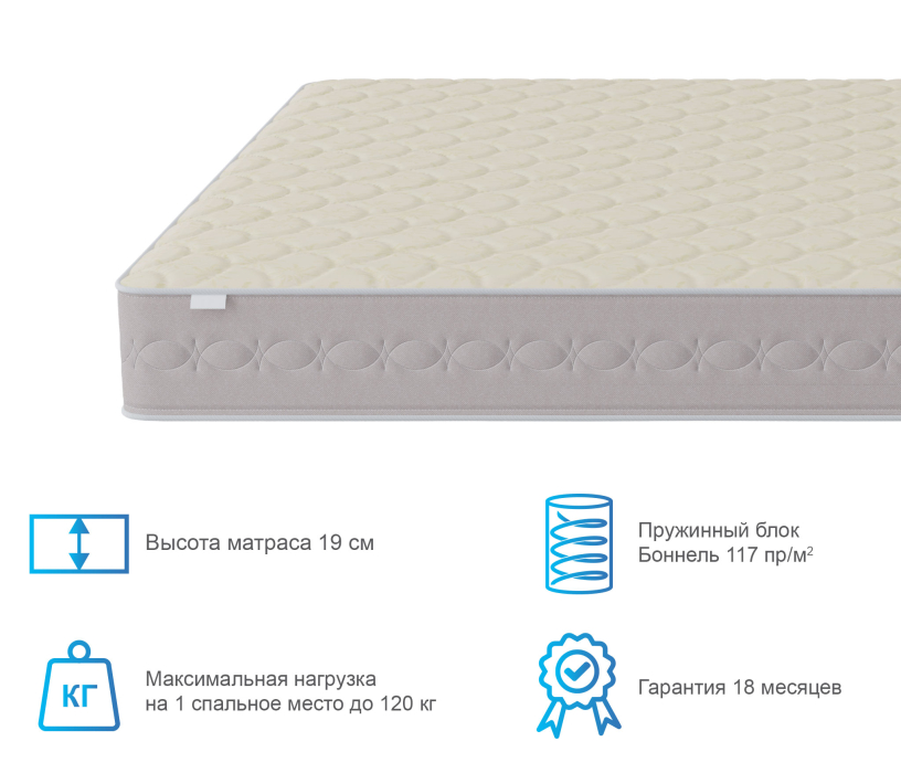Пружинные матрасы, Матрас Столплит Корсика - Лорд 1800*2000