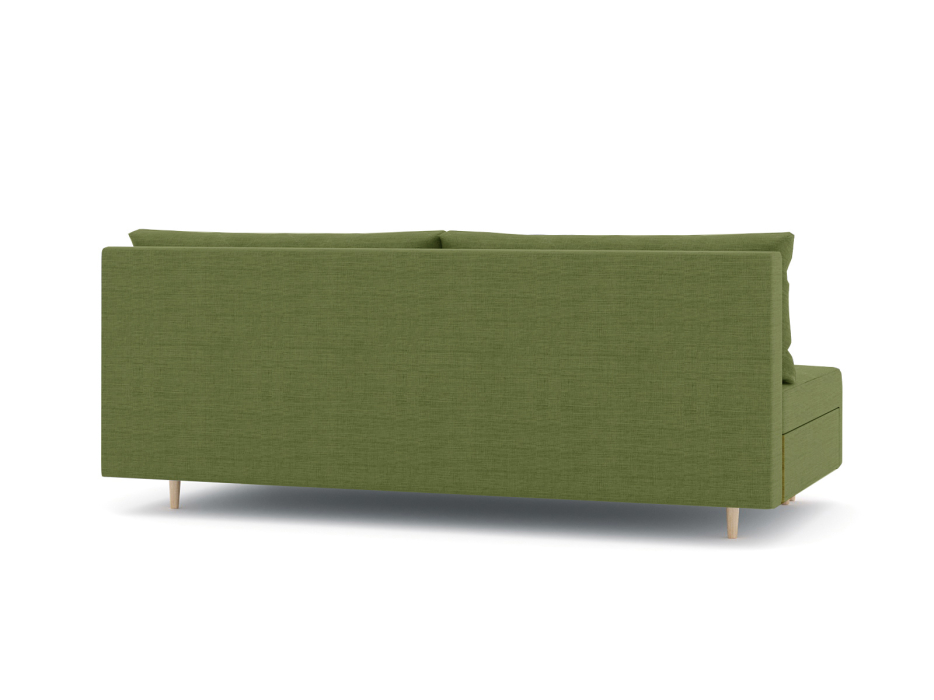 Диваны еврокнижки, Диван-кровать Милли без подлокотников, рогожка Люкс