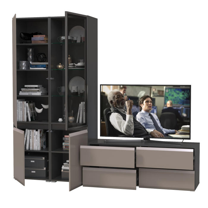 Стенки для гостиной, Мебель для гостиной Сидней № 13