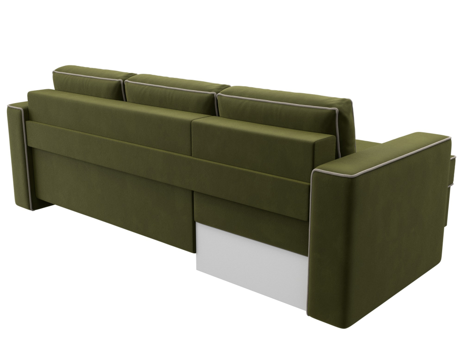 Диваны угловые в гостиную, Угловой диван Принстон левый угол, микровельвет