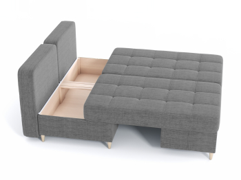 Диван-кровать угловой Оливер Люкс 2 еврокнижка-трансформер, рогожка