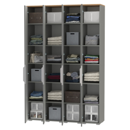 Стенка из шкафов для прихожей Октава № 45