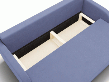 Прямой диван Оазис,еврокнижка,велюр