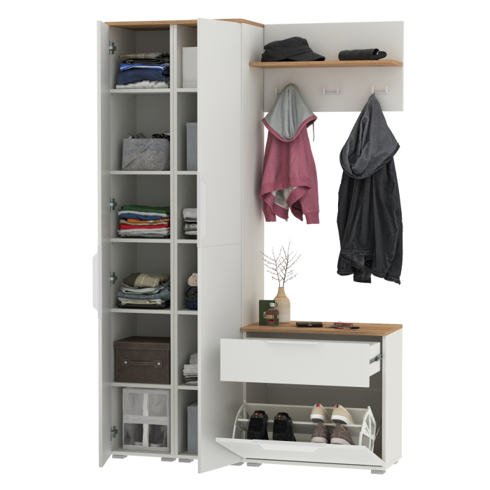 Прихожие, Современная компактная прихожая Октава № 18