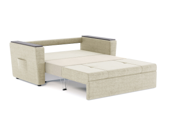 Диван-кровать Дубай Майами еврокнижка-трехсекционная, рогожка