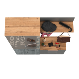 Компактная мебель для прихожей Октава № 12