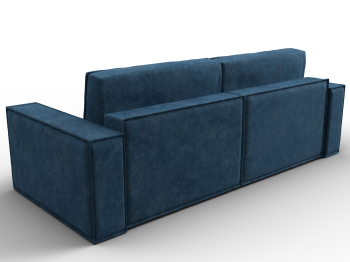 Диван прямой Куба, велюр BRUT