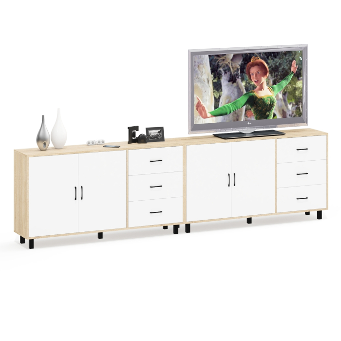 Комоды, Две тумбы-комода широких РВК 123-1604