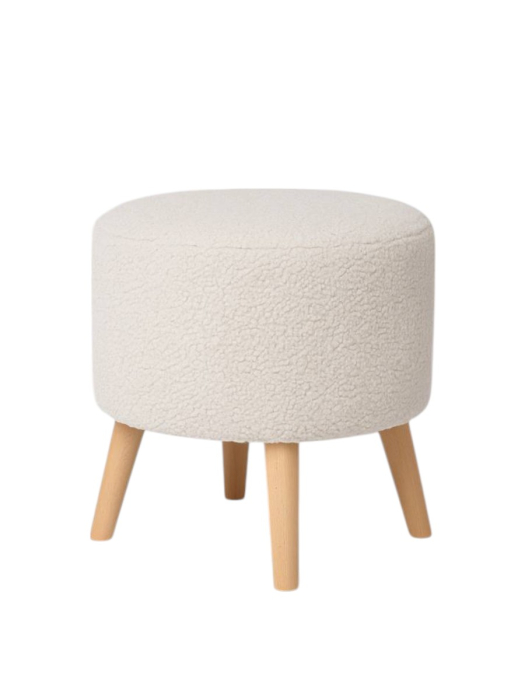 Пуф в прихожую, Пуф Лаки,букле