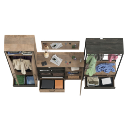 Прихожая модульная в стиле лофт Трувор № 234