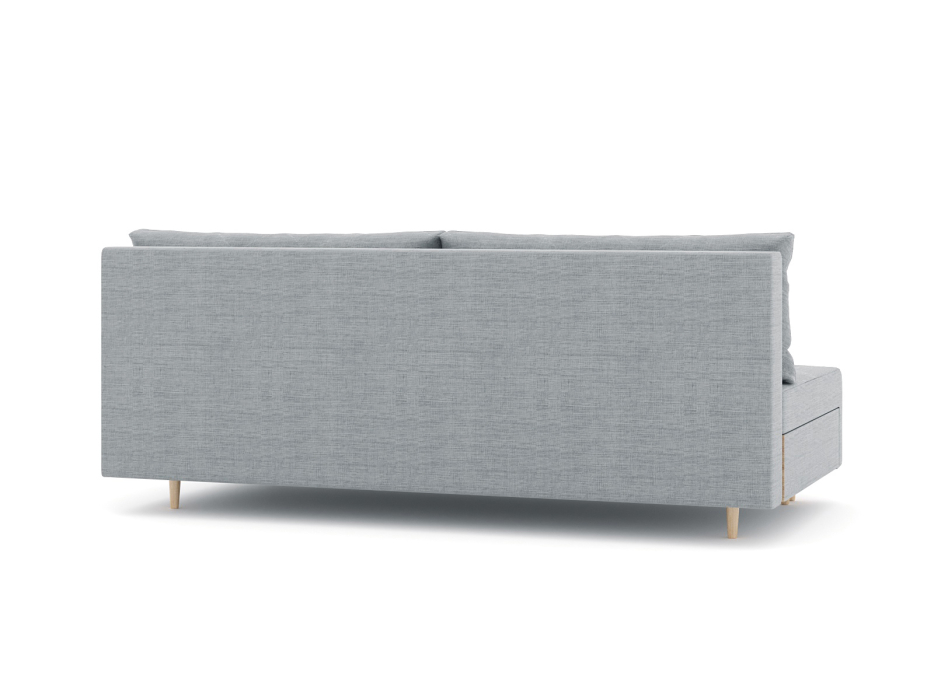 Диваны еврокнижки, Диван-кровать Милли без подлокотников, рогожка Люкс