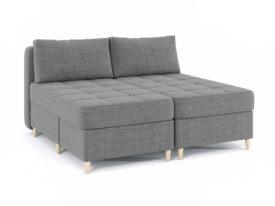 Диваны угловые в гостиную, Диван-кровать угловой Оливер 2 еврокнижка-трансформер, рогожка