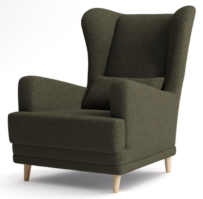 Кресло для отдыха, Кресло Барон для отдыха, Искусственный мех