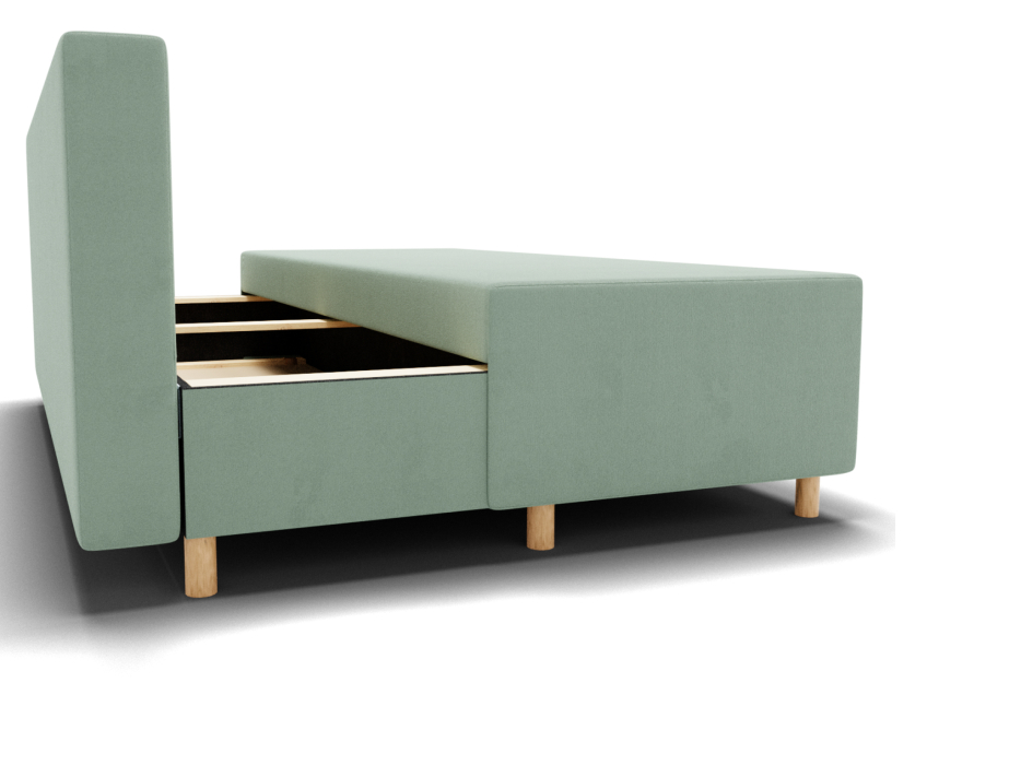 Диваны еврокнижки, Прямой диван Сияние,НПБ,еврокнижка,велюр