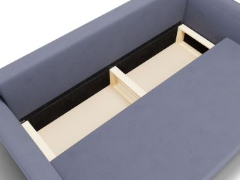 Прямой диван Наоми,еврокнижка,велюр