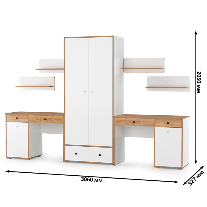 Офисная мебель, Мебель в детскую Вуди компоновка № 27