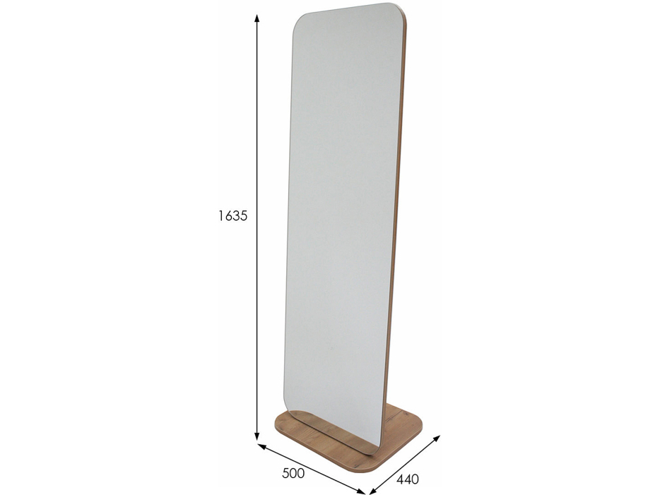 Зеркала в спальню, Зеркало напольное Мебелик Стелла 4 163,5 х 50