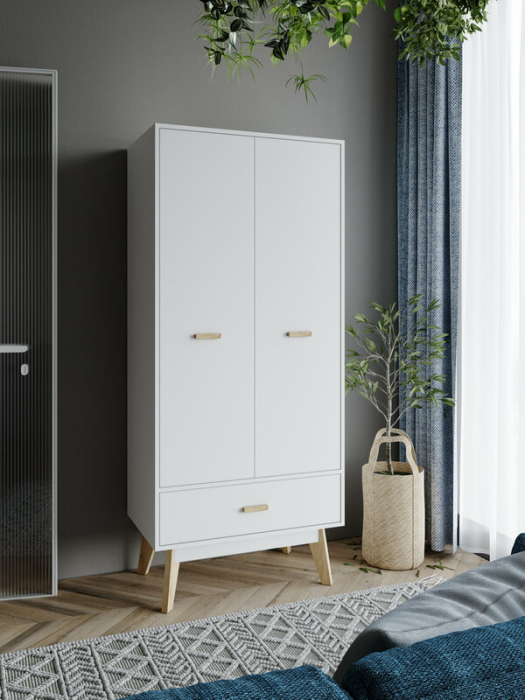 Шкафы двухстворчатые, Шкаф для одежды Радиорама 2113 185х80х50 см